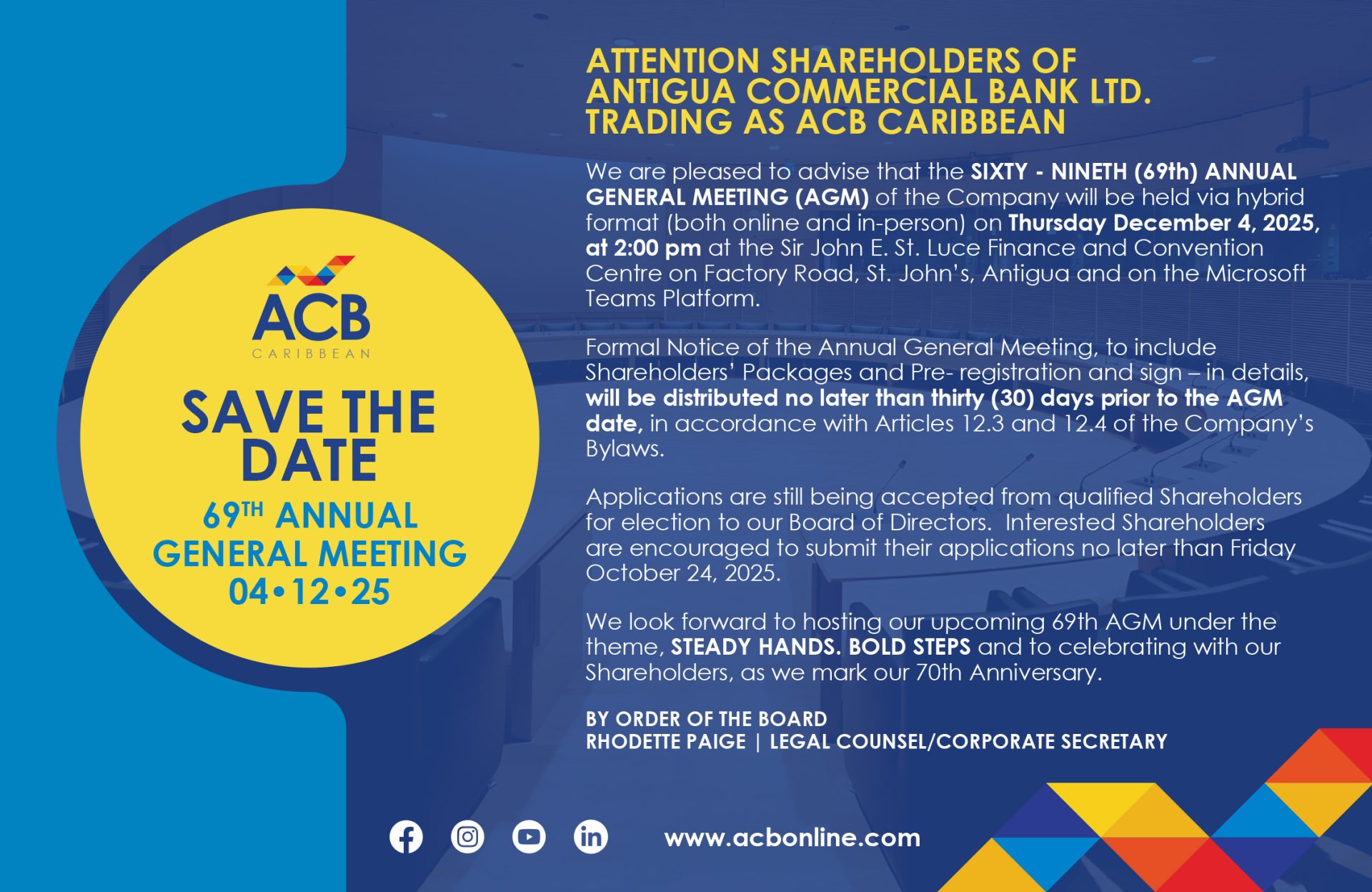 ACB GRP Save the Date Notice – 69th AGM_faw